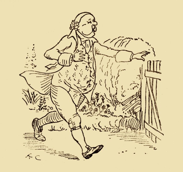 John Gilpin's friend, 1878, (c1918).  Creator: Randolph Caldecott.