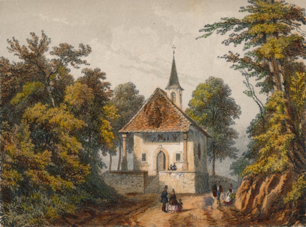 'Chapelle de Guillaume-Tell, Küssnacht', mid 19th century.  Creator: Unknown.