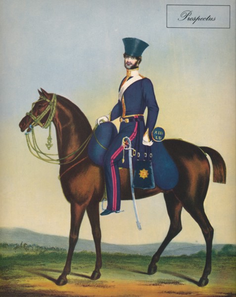 '13th Light Dragoons', c1830. Creators: S Eschauzier, L Mansion.