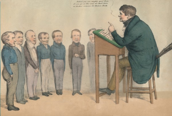 'The Irish Tutor', 1836. Creator: John Doyle.