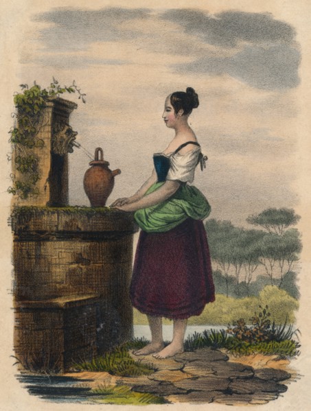 'Fetching Water', 19th century? Creator: Unknown.