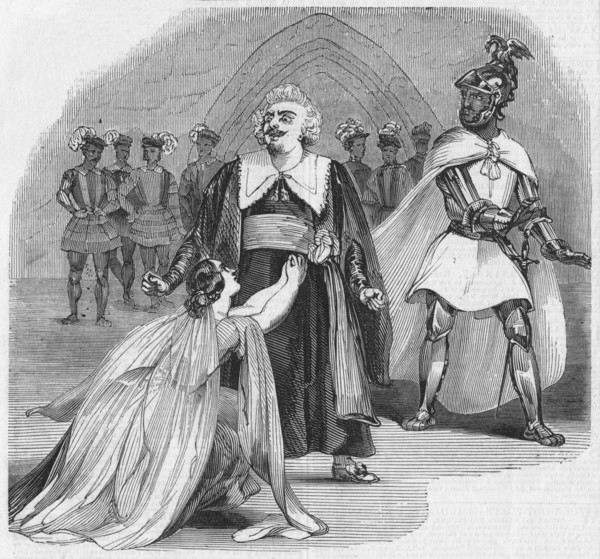 'Scene from the Opera of "Otello", at her Majesty's Theatre', 1900. Creator: Unknown.