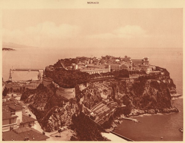 'General view of the Principality of Monaco', 1930. Creator: Unknown.