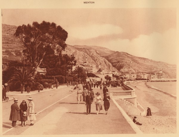 'Promenade du Midi, Menton', 1930. Creator: Unknown.