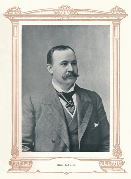 'Ben Davies', 1910. Creator: Ellis & Walery.