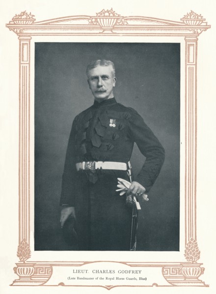 'Lieut. Charles Godfrey', 1910. Creator: Elliott & Fry.