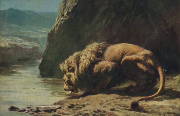 'The King Drinks', 1881, (1922). Creator: Briton Riviere.
