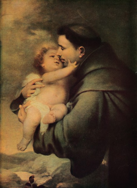 'St. Anthony of Padua with the Christ Child', mid-late 17th century, (1914). Creator: BartolomÃ© Esteban Murillo.