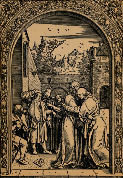 'Joachim und Anna', 1504. Creator: Albrecht Durer.