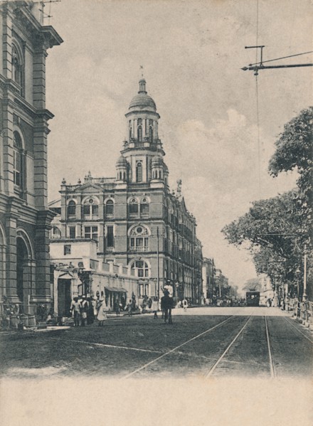 'Dalhousie Square, Calcutta', 1904. Creator: Johnston & Hoffmann.