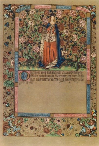 'Portrait of Queen Elizabeth...', c1441-1689, (1948).  Creator: Unknown.