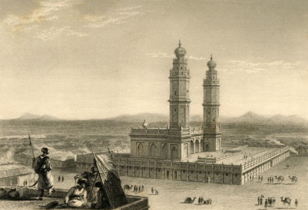 'Mosque in the Coimbatore', 1835. Creator: William Daniell.