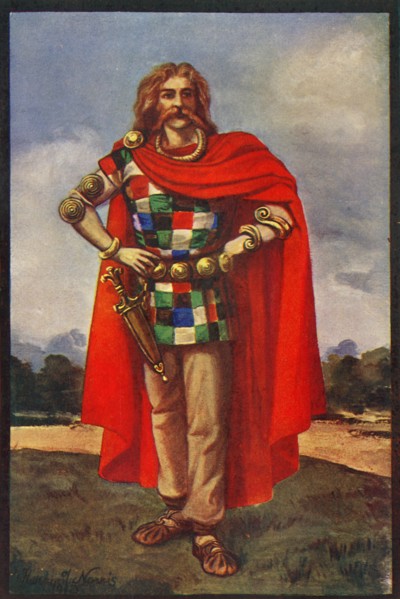 'A Celtic Chieftain in Civil Dress', 1924. Creator: Herbert Norris.