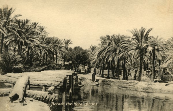 'Across the "Kora", Basra', c1918-c1939. Creator: Unknown.