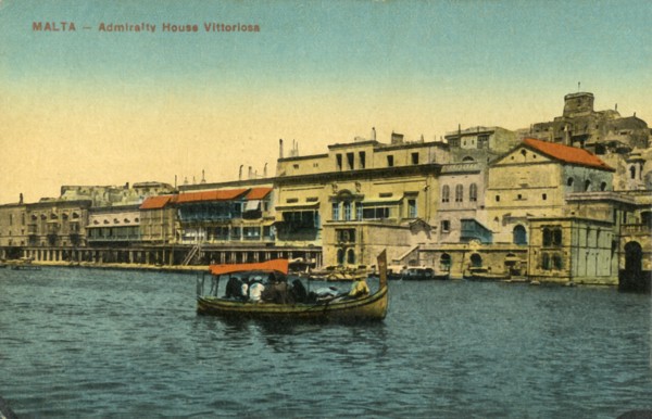 'Malta - Admirality House Vittoriosa', c1918-c1939. Creator: Unknown.
