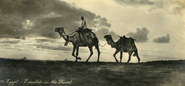'Egypt - Eventide in the Desert', c1918-c1939. Creator: Unknown.