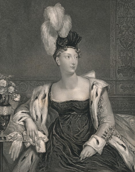 'Princess Charlotte, of Wales', c1817, (early-mid 19th century). Creator: Henry Thomas Ryall.