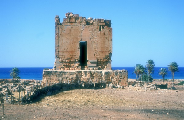 Hellenistic Mausoleum, Tolmeita, Libya.