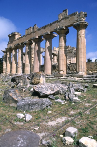 Temple of Zeus, Cyrene, Libya.