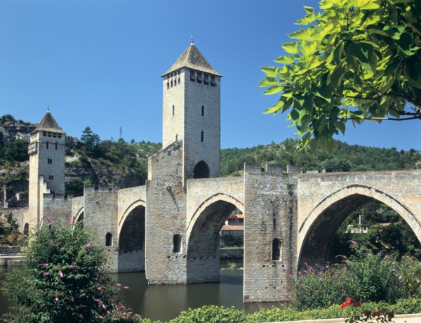 Valentre Bridge, Cahors, Lot, France