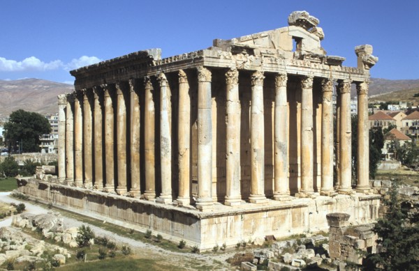 Temple of Bacchus, Baalbek, Lebanon