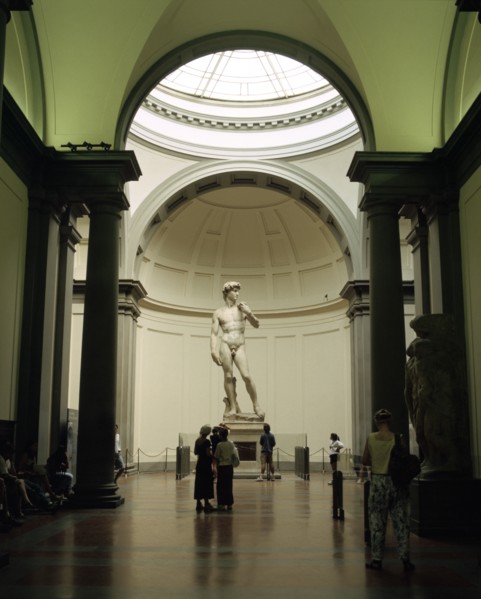 Statue of David, Accademia Gallery, Florence, Italy