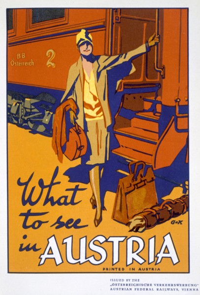 'What to see in Austria', travel poster, c1920s. Artist: Unknown
