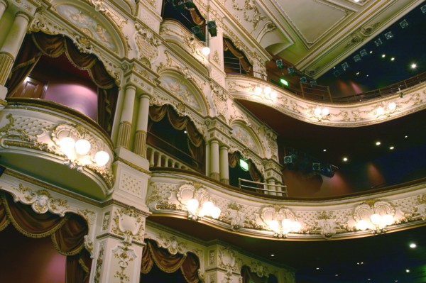 Interior of the Lyceum Theatre, Sheffield, South Yorkshire