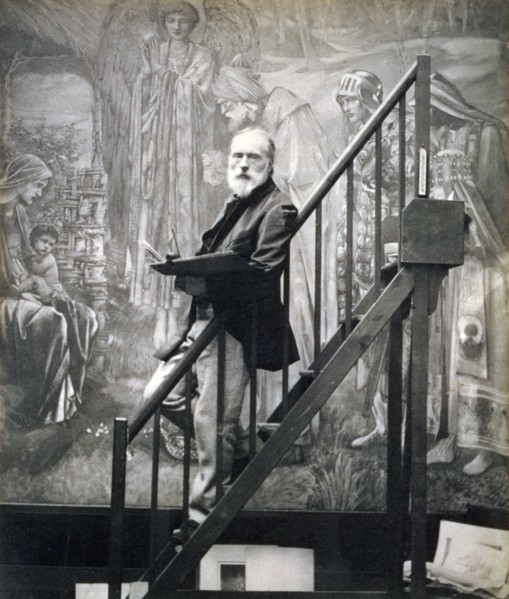 Sir Edward Burne-Jones, English artist, 1890. Creator: Barbara Leighton.