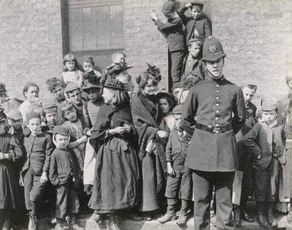 A London policeman's funeral, 1894. Artist: Paul Martin