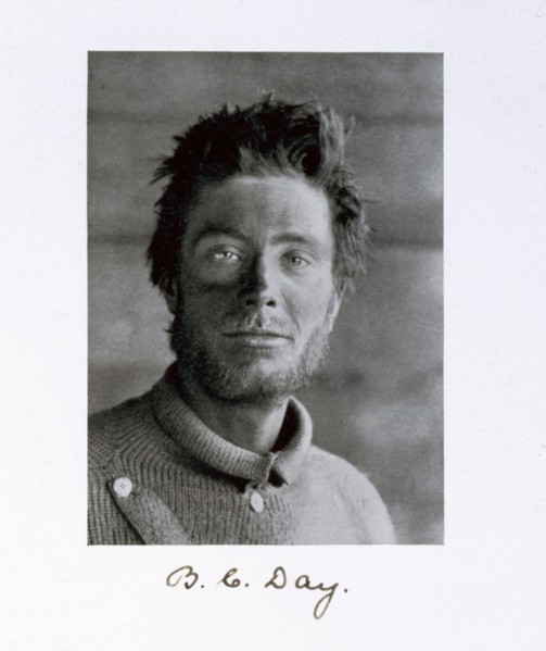 Bernard C Day, a member of Captain Scott's Antarctic expedition, 1910-1913. Artist: Herbert Ponting