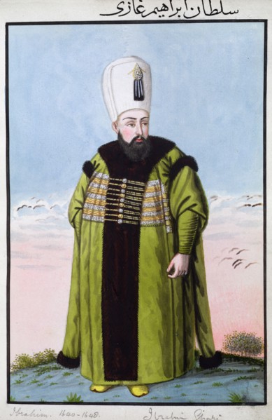 Ibrahim I, Ottoman Emperor, (1808). Artist: John Young