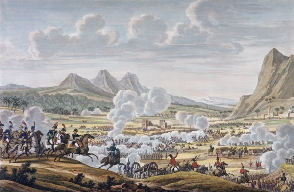 The Battle of Mount Tabor, 27 Ventose, Year 7 (17 February 1799).  Artist: Louis Francois Couche