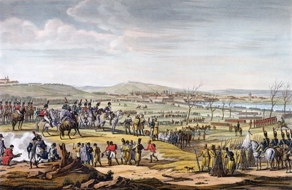 The Battle of Ulm, Germany, 17th October 1805. Artist: Louis Francois Couche