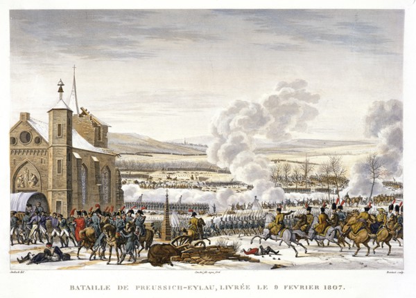 The Battle of Eylau, Germany, 9th February 1807. Artist: Edme Bovinet