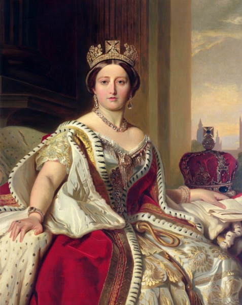 Queen Victoria, 1859. Artist: Franz Xaver Winterhalter