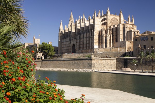 Palma Cathedral, Mallorca, Spain.