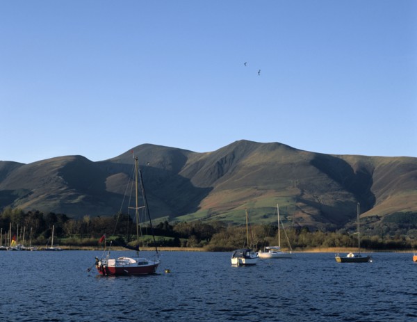 Derwentwater, Lake District, Cumbria, England.