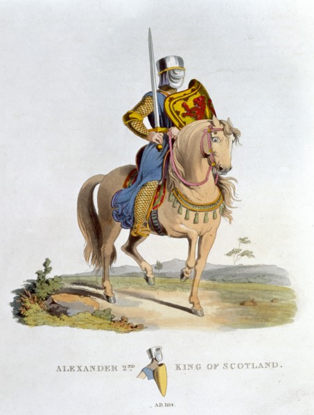 Alexander II, King of Scotland, (1824). Artist: Unknown