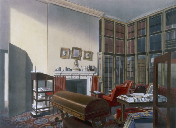 Duke's own room, Apsley House, Westminster, London, 19th century. Artist: Thomas Shotter Boys