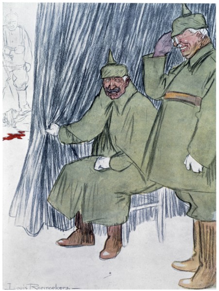'Miss Cavell, 1915: The Execution of Edith Cavell', 1916. Artist: Louis Raemaekers