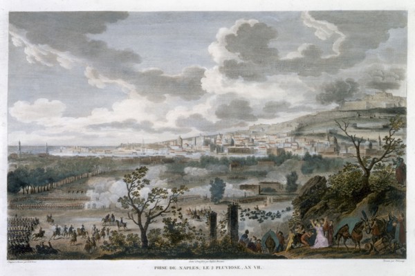 'The Capture of Naples, 2 Pluviose, Year 7' (23 January 1799). Artist: Jean Duplessis-Bertaux