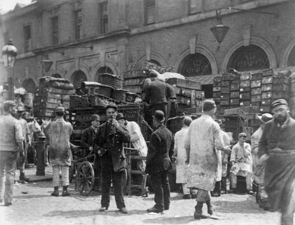 Billingsgate Market, London, 1893. Artist: Paul Martin