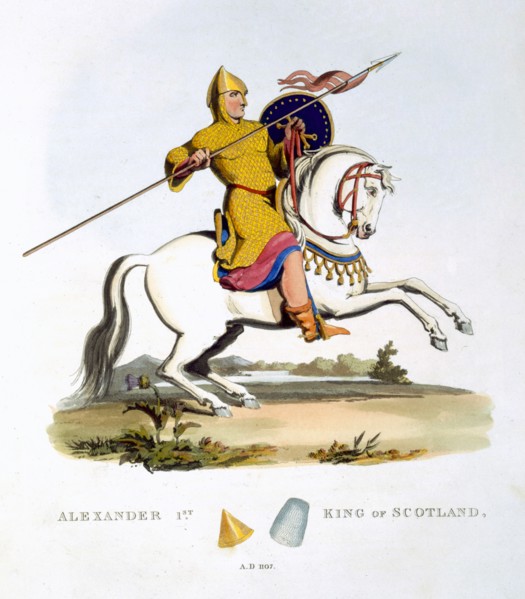 Alexander I, King of Scotland (1824). Artist: Unknown