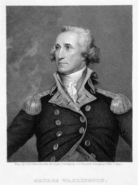 George Washington, first President of the United States of America, (19th century). Artist: Asher Brown Durand