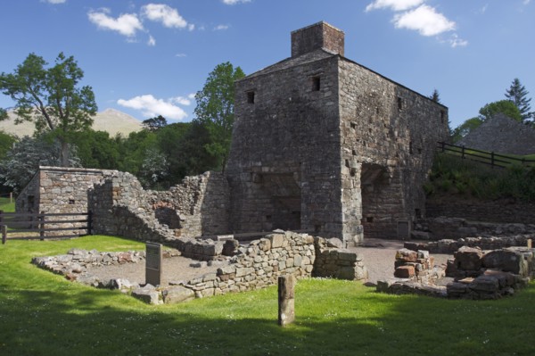 Bonawe Iron Furnace, Taynuilt, Argyll and Bute, Scotland.
