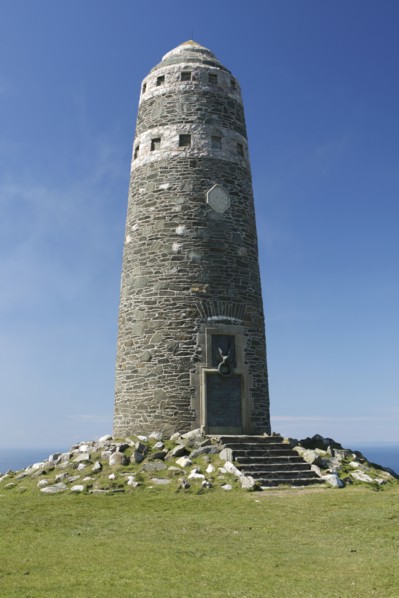 American monument, Mull of Oa, Islay, Scotland.