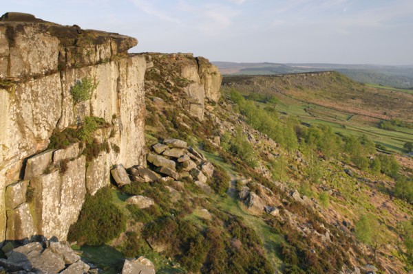Curbar Edge, Derbyshire.