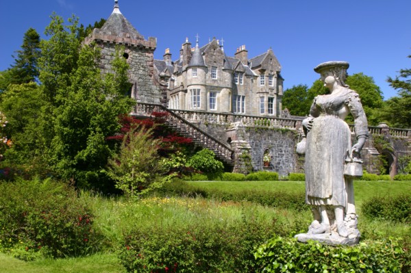 Torosay Castle and gardens, Mull, Argyll and Bute, Scotland.