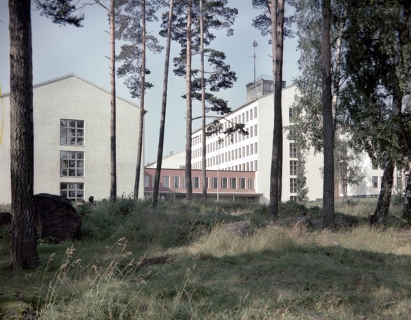 Newly built block of flats, Helsinki, Finland, 1970s. Artist: Göran Algård